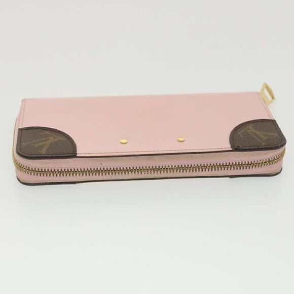 LOUIS VUITTON Monogram Vernis Zippy Venice Long Wallet Pink - Picture 5 of 15